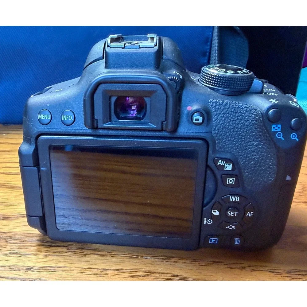 Canon EOS Rebel T6i DSLR Camera Bundle: 18-55mm & 75-300mm Lenses
